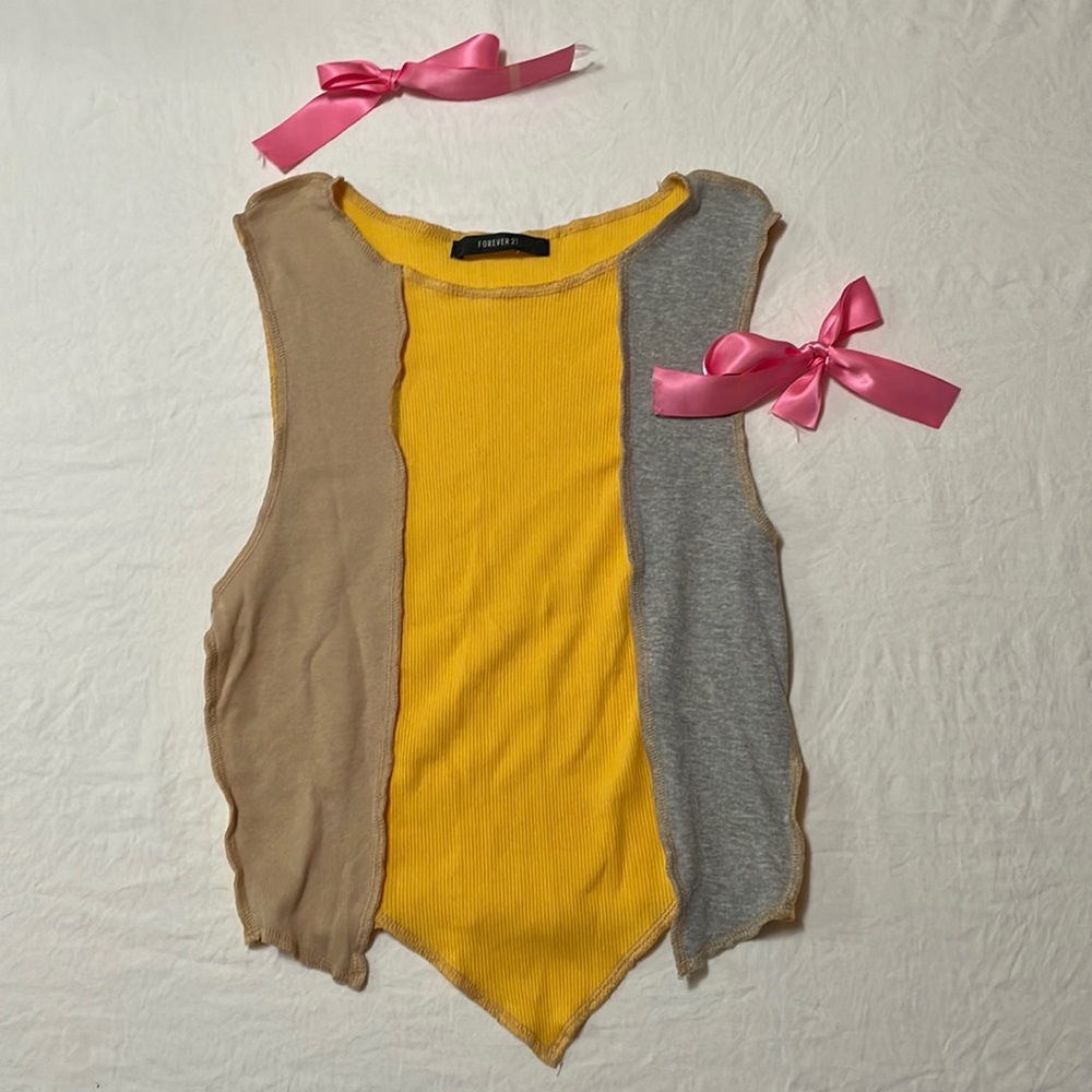 Forever 21 cut out and stitched tank top.